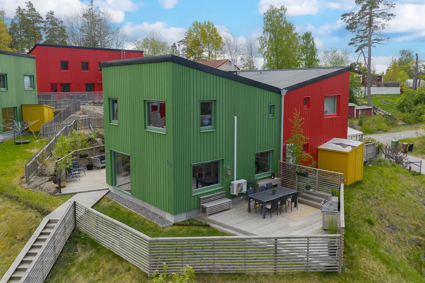 Radhus, Skarphedens väg 10B, Glömsta, Huddinge