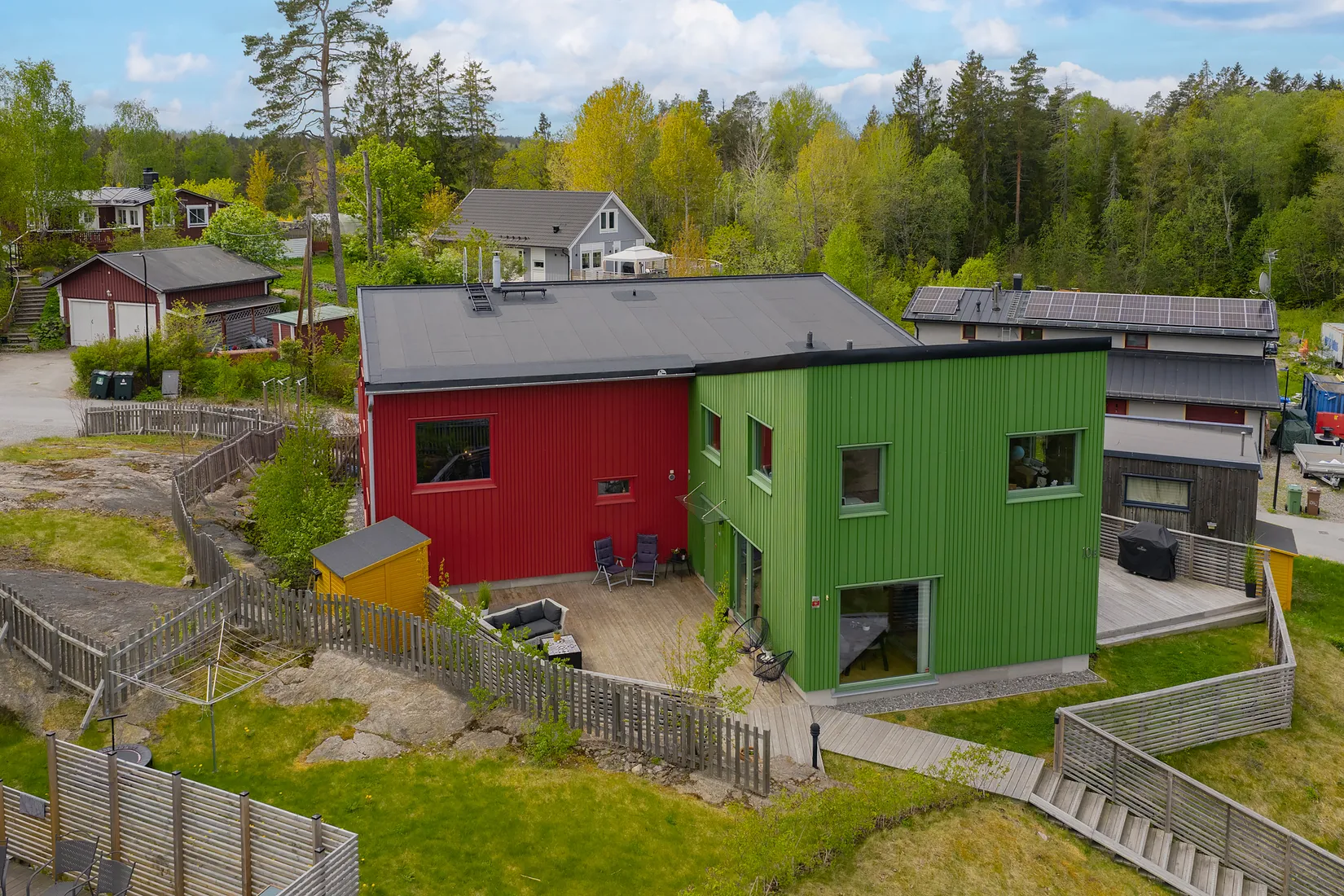 Radhus, Skarphedens väg 10B, Glömsta, Huddinge