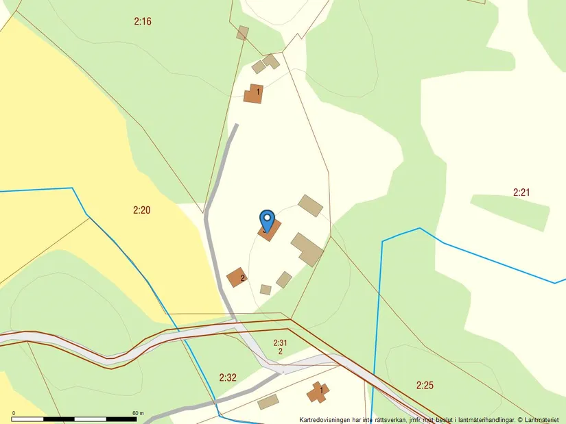 Gård/Skog, Rosenberg 3, Slottsbrinken, Strängnäs