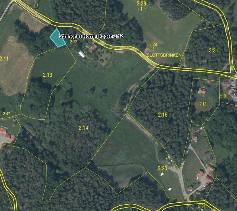 Gård/Skog, Rosenberg 3, Slottsbrinken, Strängnäs