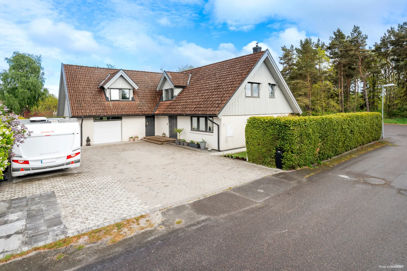Villa, Näckrosgränd 11, Backarna Sjöbo, Sjöbo
