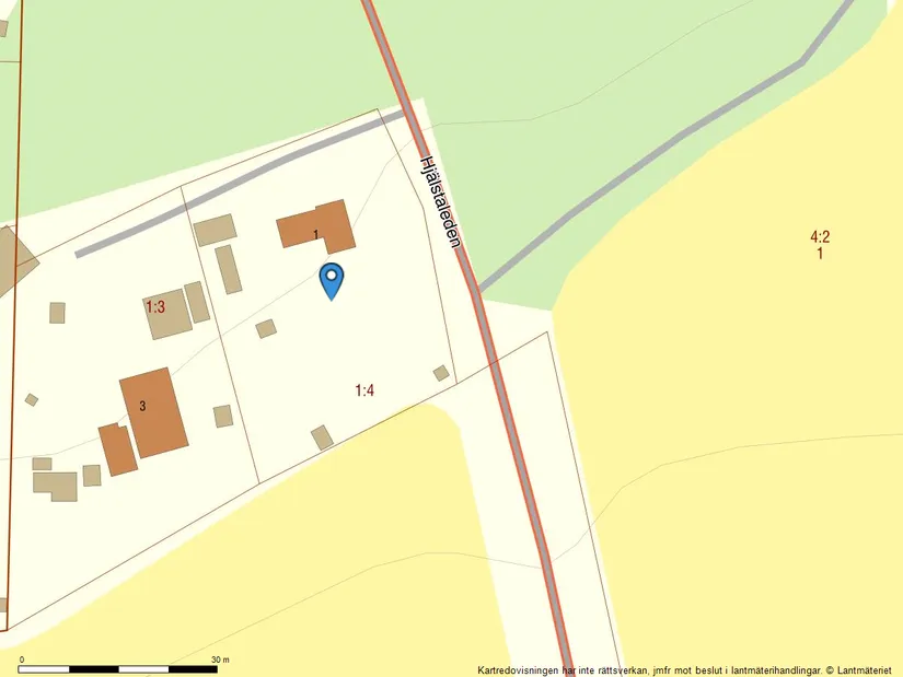 Villa, Hjälstaleden 1, Kivinge, Håbo