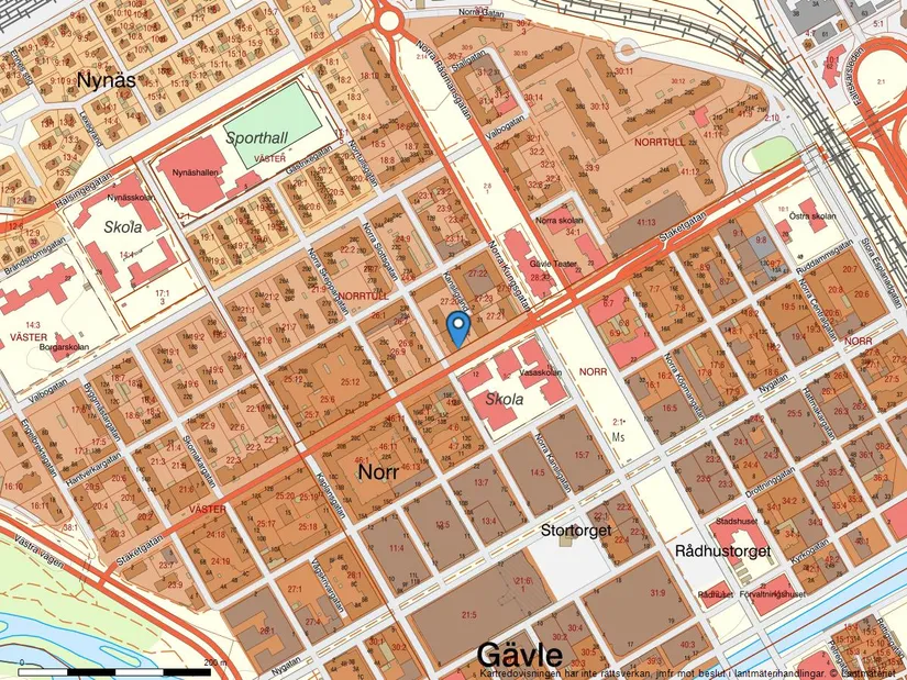 Bostadsrätt, Staketgatan 29, Gävle Centrum, Gävle