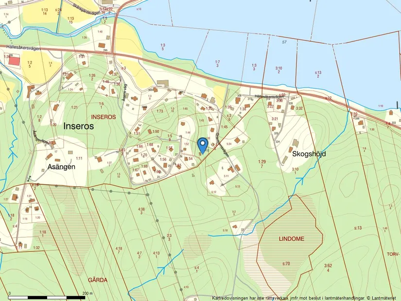 Tomt, Grantjärnsvägen 12, Lindome - Inseros, Mölndal