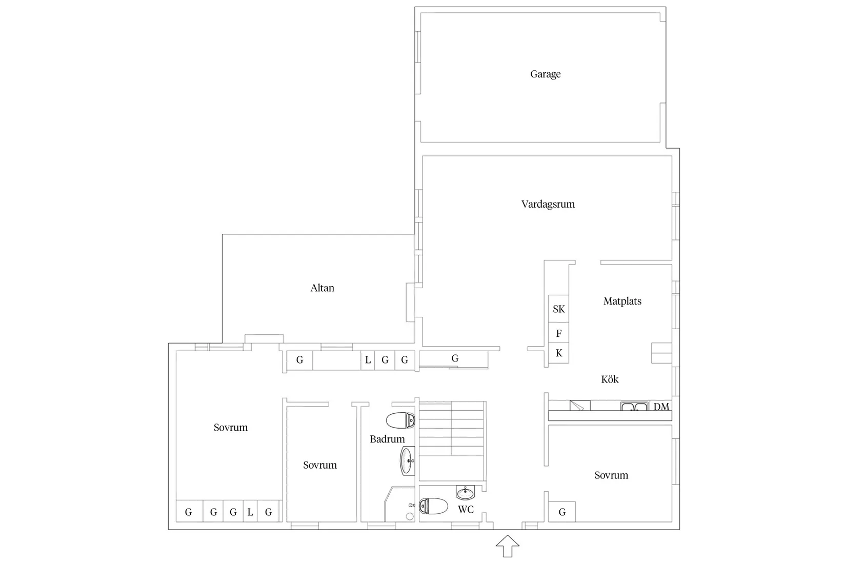 Villa, Radhus, Mor Annas Väg 22, Kållered - Hallen, Mölndal