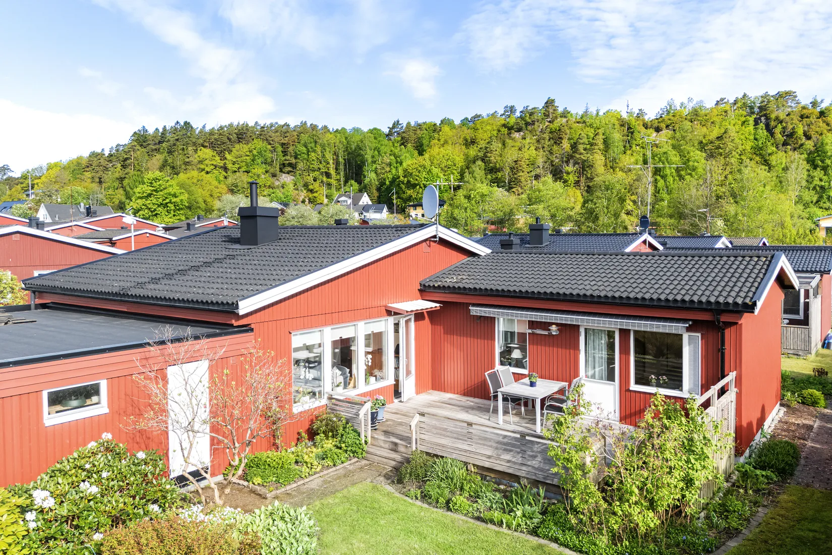 Villa, Radhus, Mor Annas Väg 22, Kållered - Hallen, Mölndal
