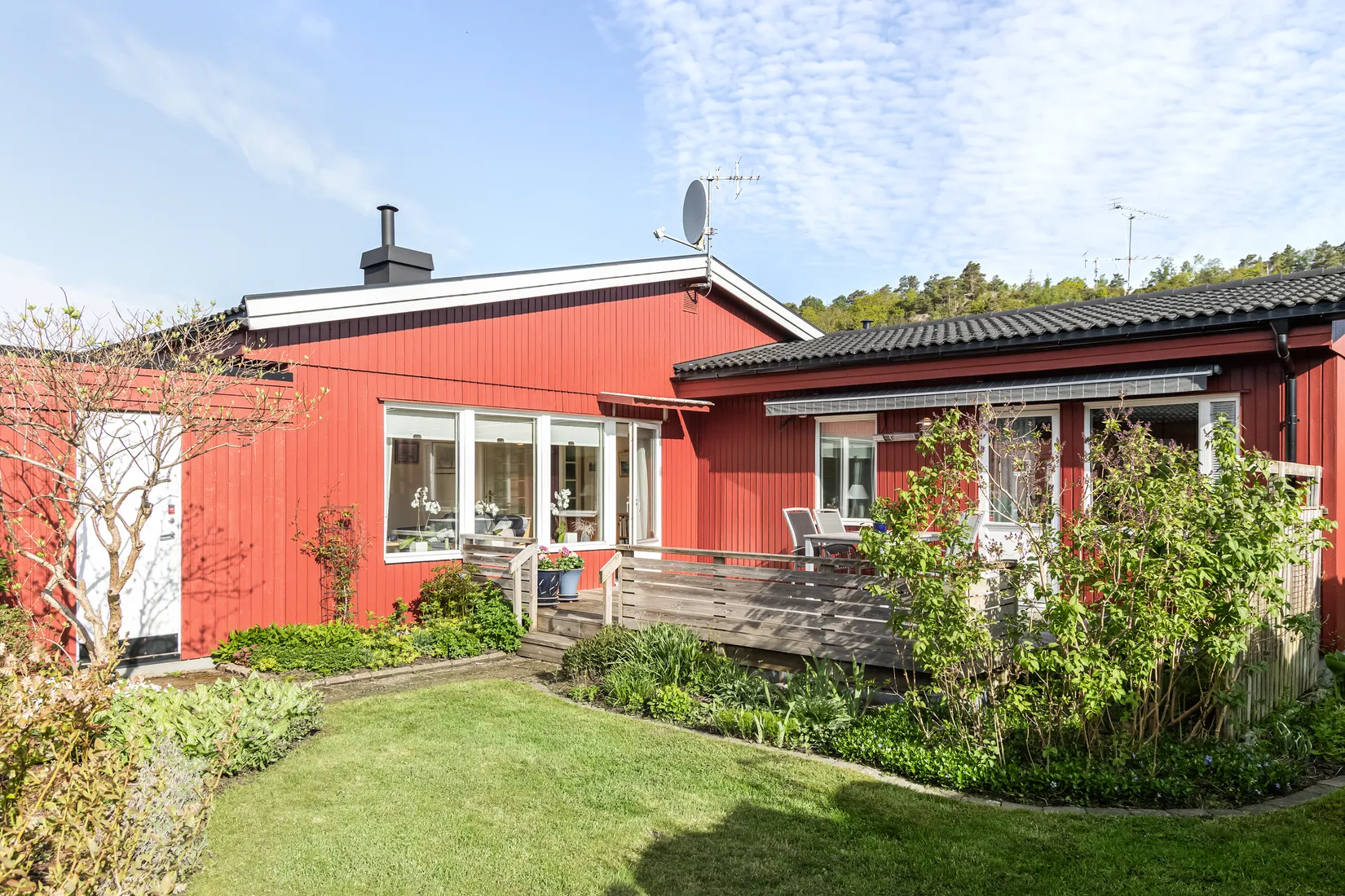 Villa, Radhus, Mor Annas Väg 22, Kållered - Hallen, Mölndal