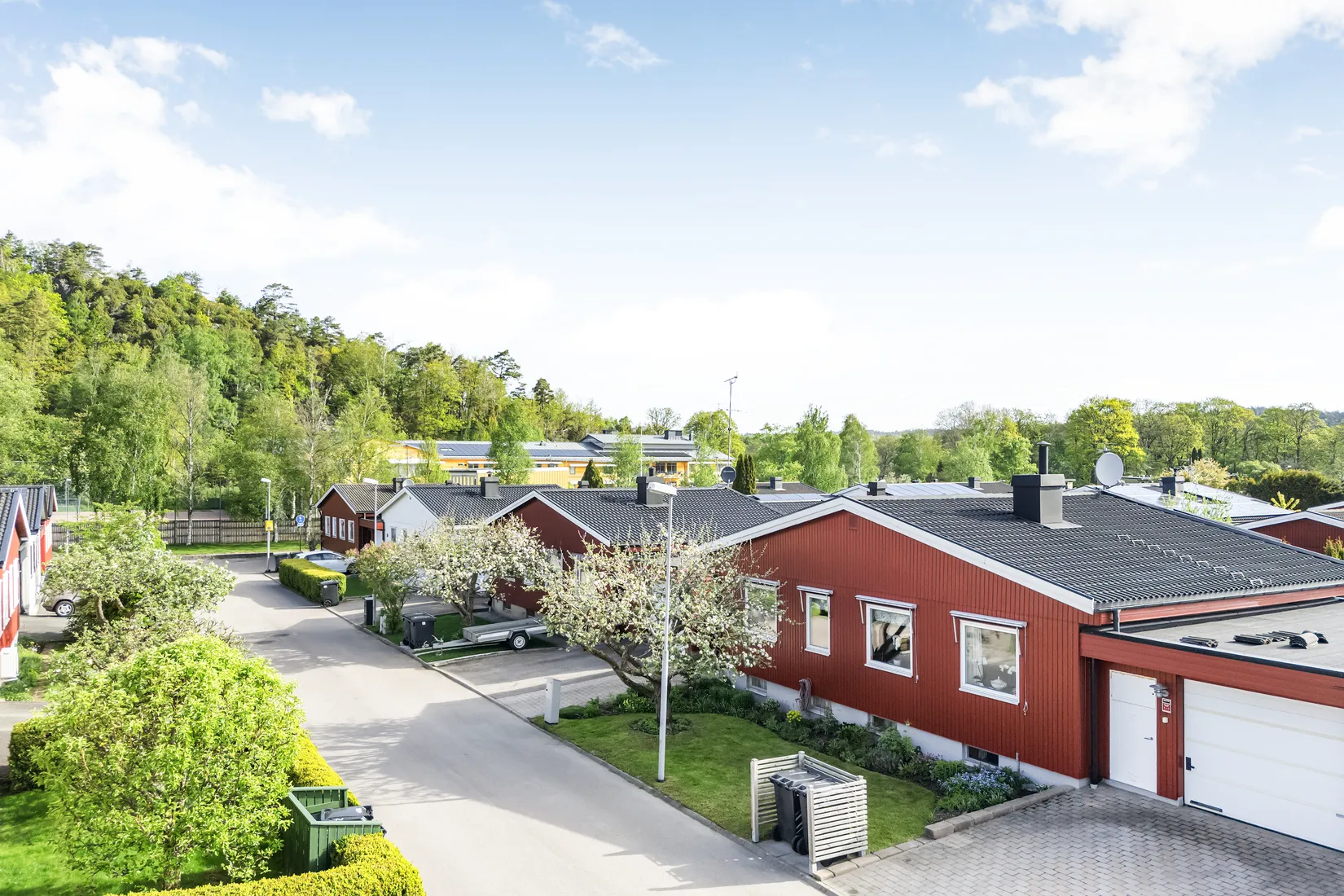 Villa, Radhus, Mor Annas Väg 22, Kållered - Hallen, Mölndal