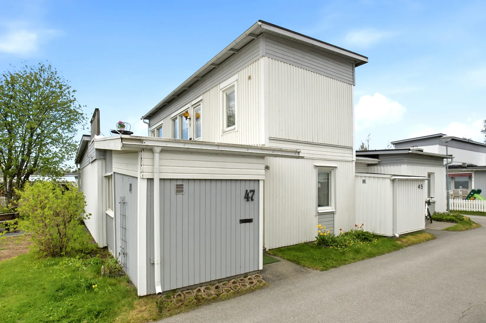 Villa, Radhus, Mårdvägen 47, Mariedal, Umeå