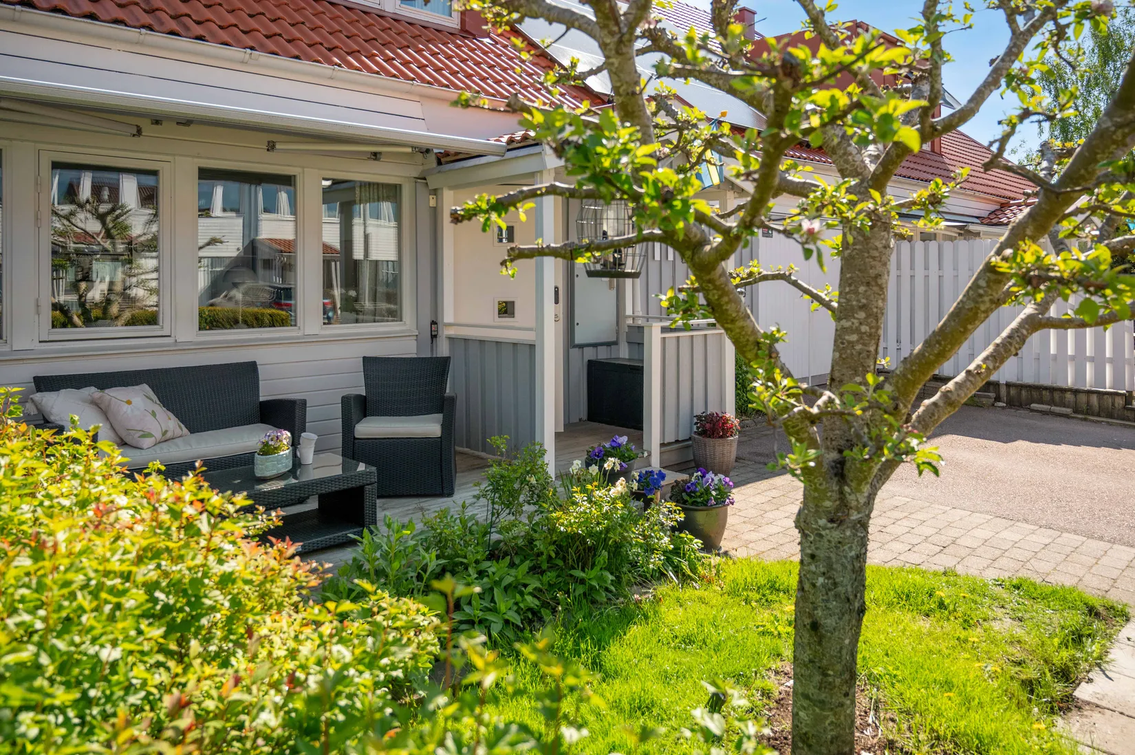 Villa, Radhus, Mantalsvägen 3, Furulund, Partille