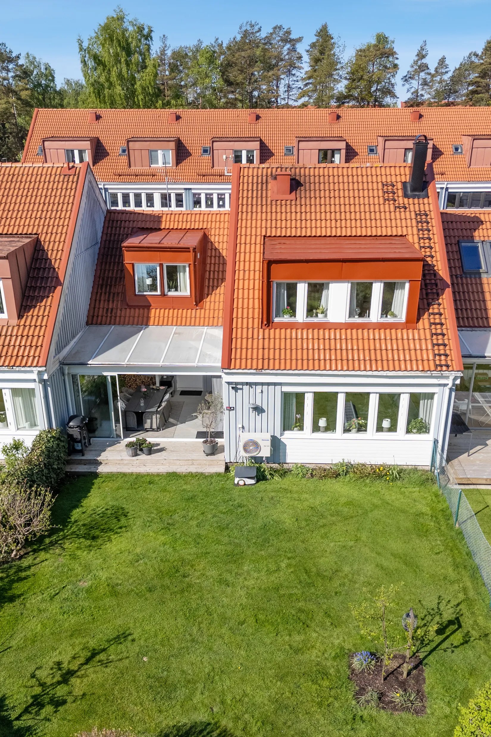 Villa, Radhus, Mantalsvägen 3, Furulund, Partille