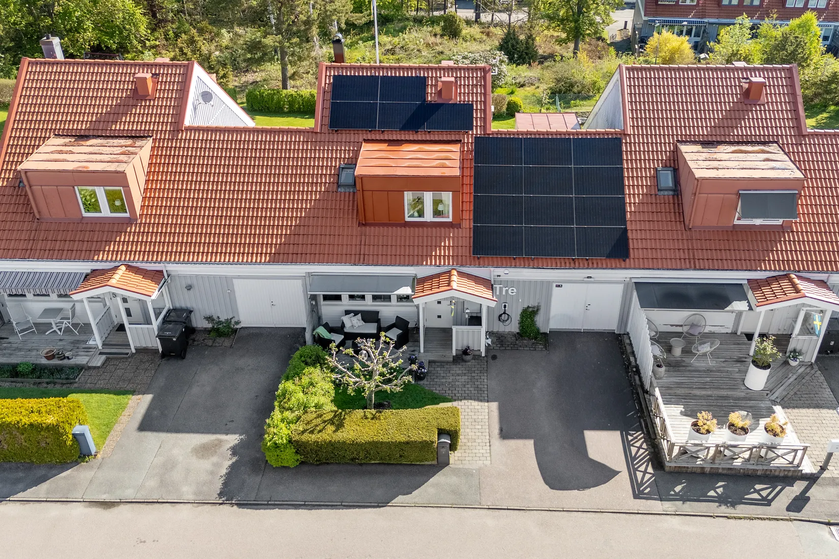 Villa, Radhus, Mantalsvägen 3, Furulund, Partille