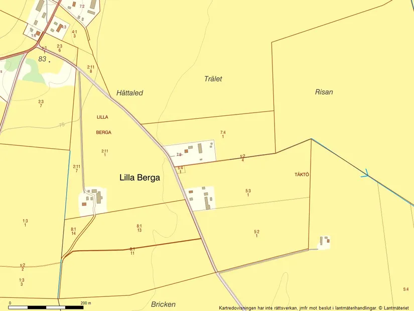 Gård/Skog, Klockrike Lilla Berga 708, Klockrike, Motala