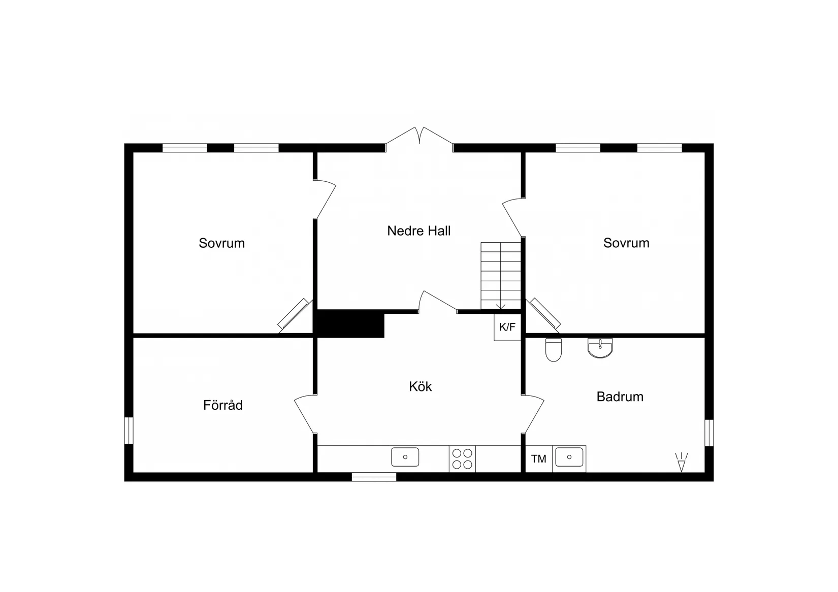 Villa, Fästningsgatan 3, Platsarna, Varberg