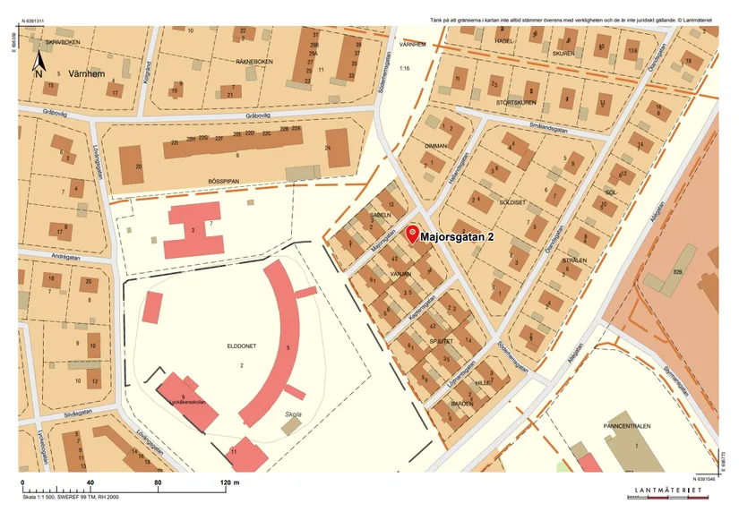 Radhus, Majorsgatan 2, Visby  - Söder, Gotland