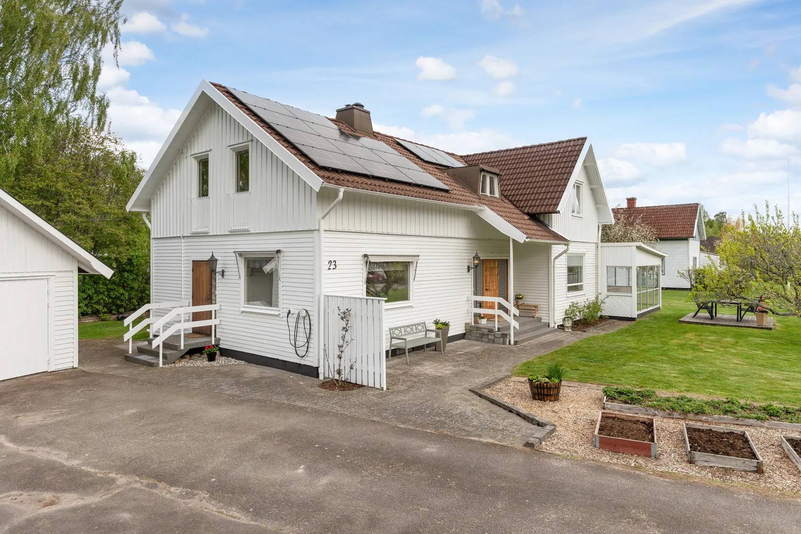 Villa, Centralvägen 23, Blikstorp, Hjo