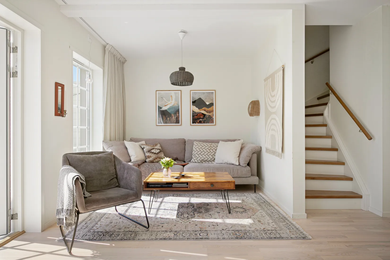 Radhus, Laduvallsvägen 3A, Säljan, Sandviken