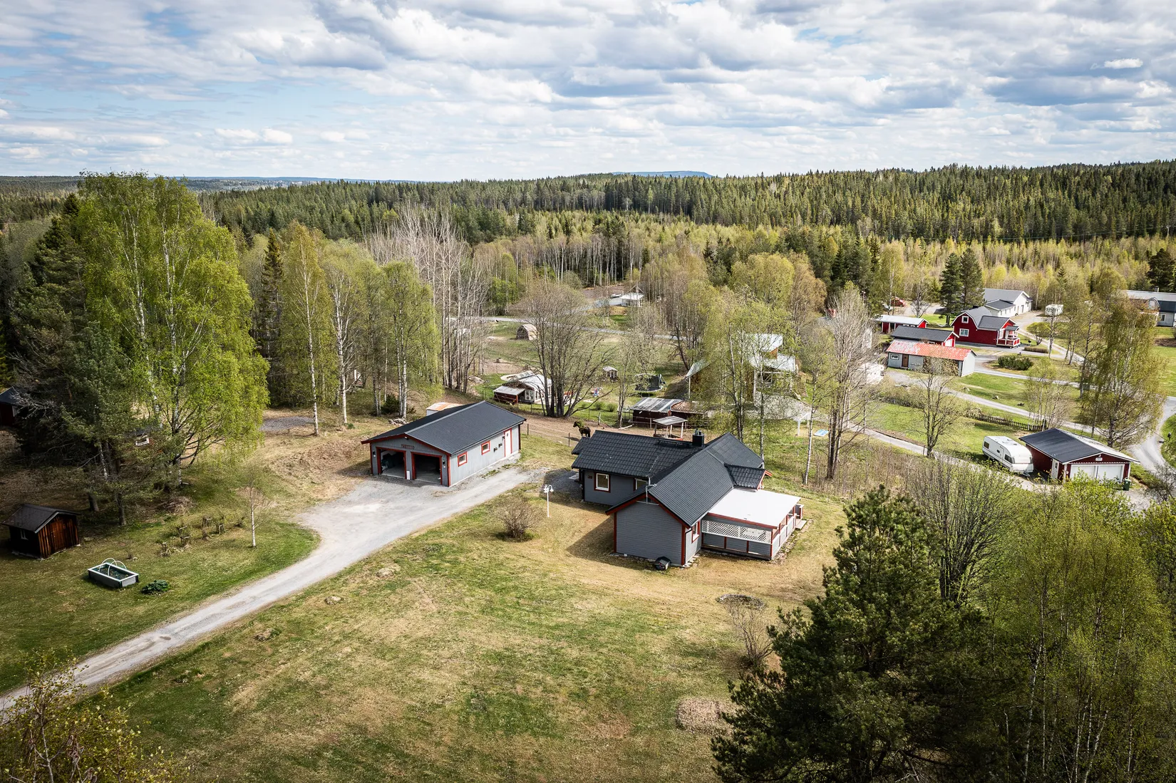 Villa, Folkets Husvägen 30, Krokom