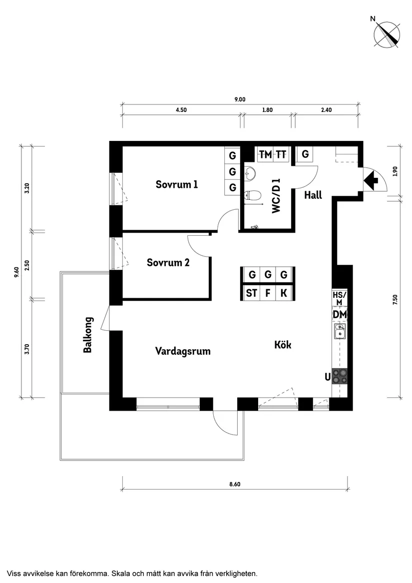 Bostadsrätt, Idrottsgatan 7, Mölnlycke, Härryda