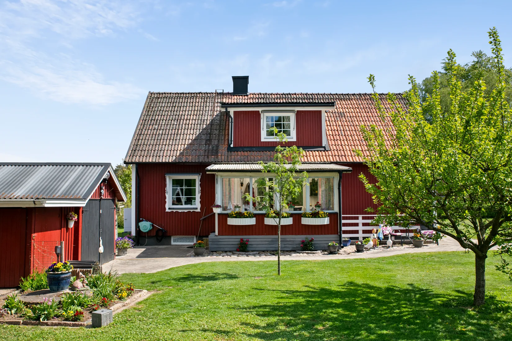Villa, Norra Industrigatan 18, Knislinge, Östra Göinge