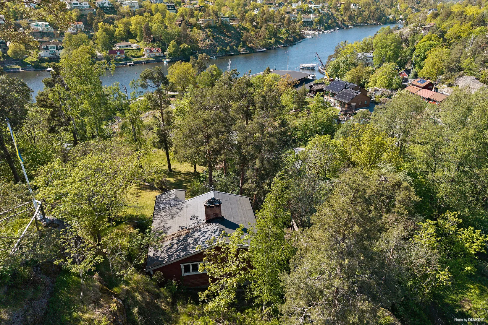 Villa, Tempelstigen 8, Lilla Björknäs, Nacka