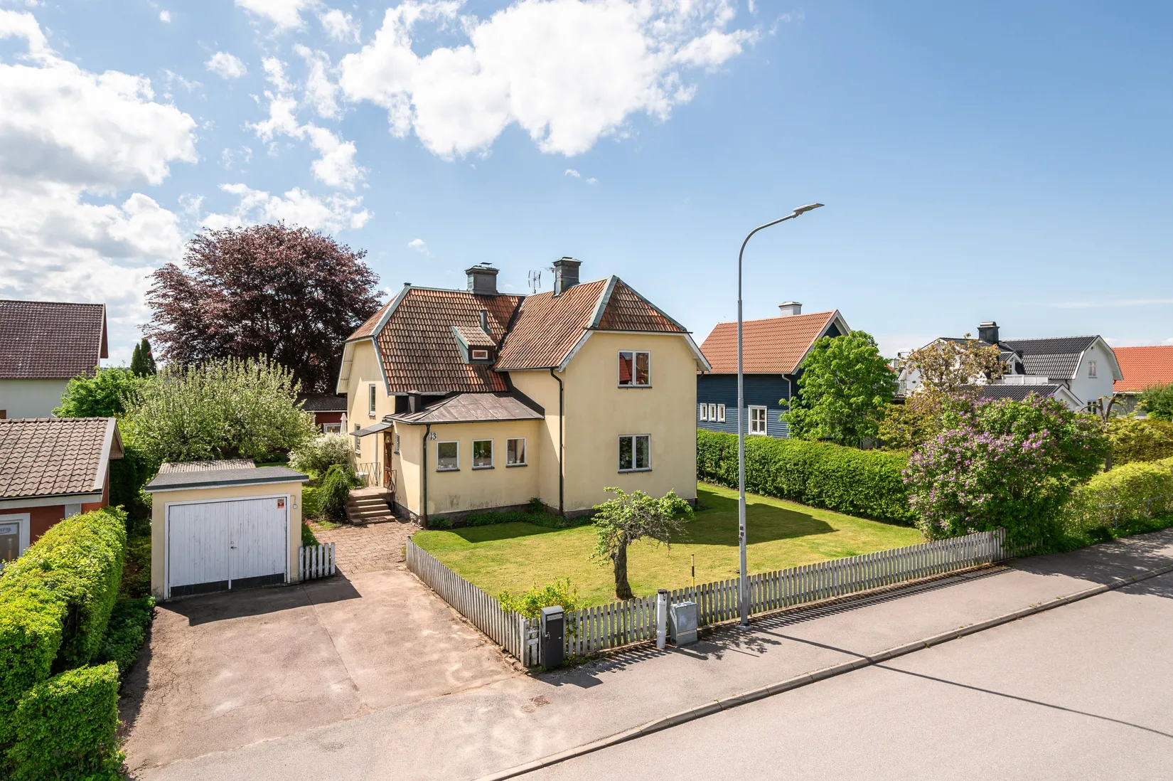 Villa, Trädgårdsgatan 13, Samuelsberg, Motala