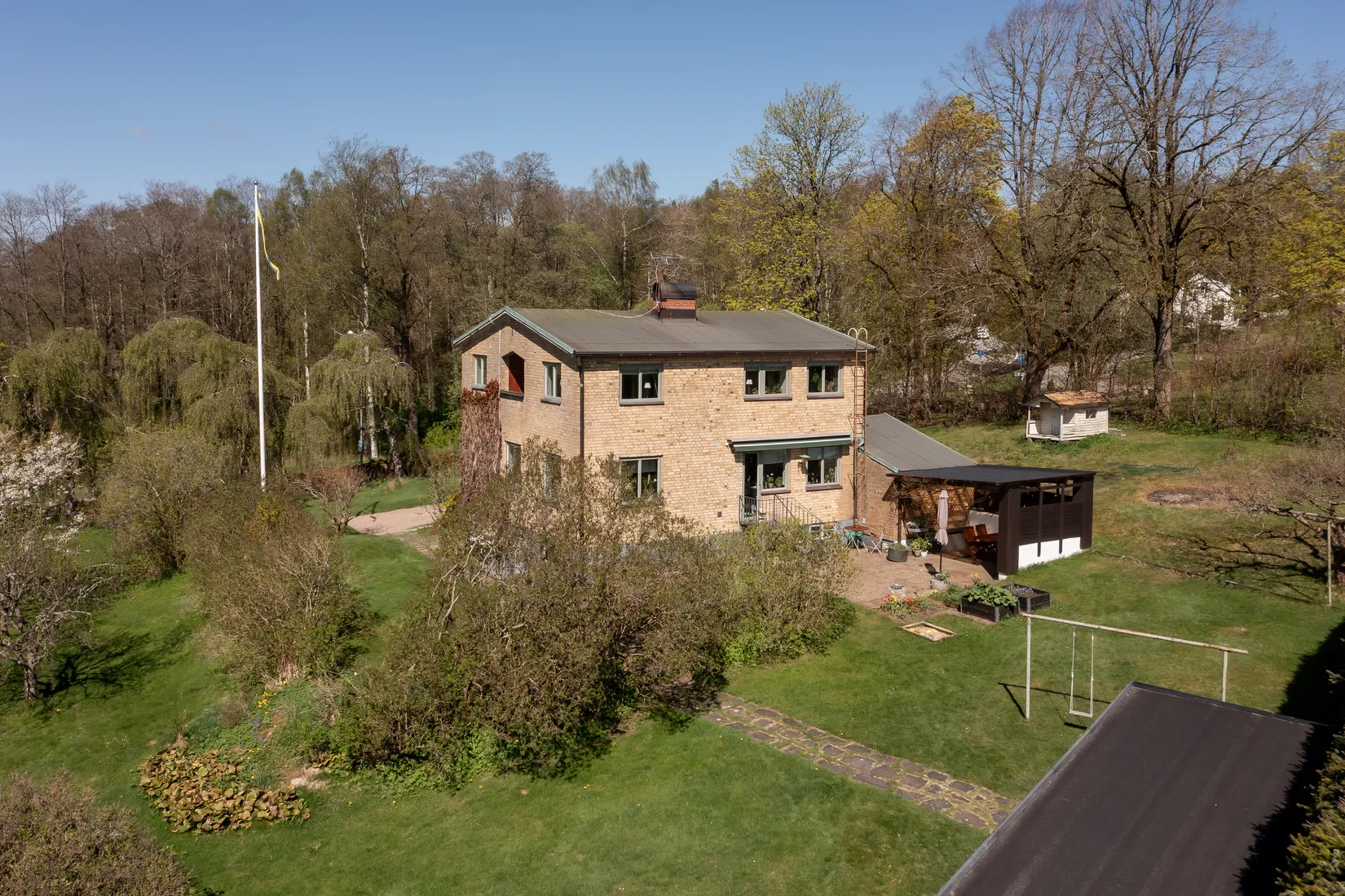 Villa, Hybergsvägen 8, Brämhult, Borås