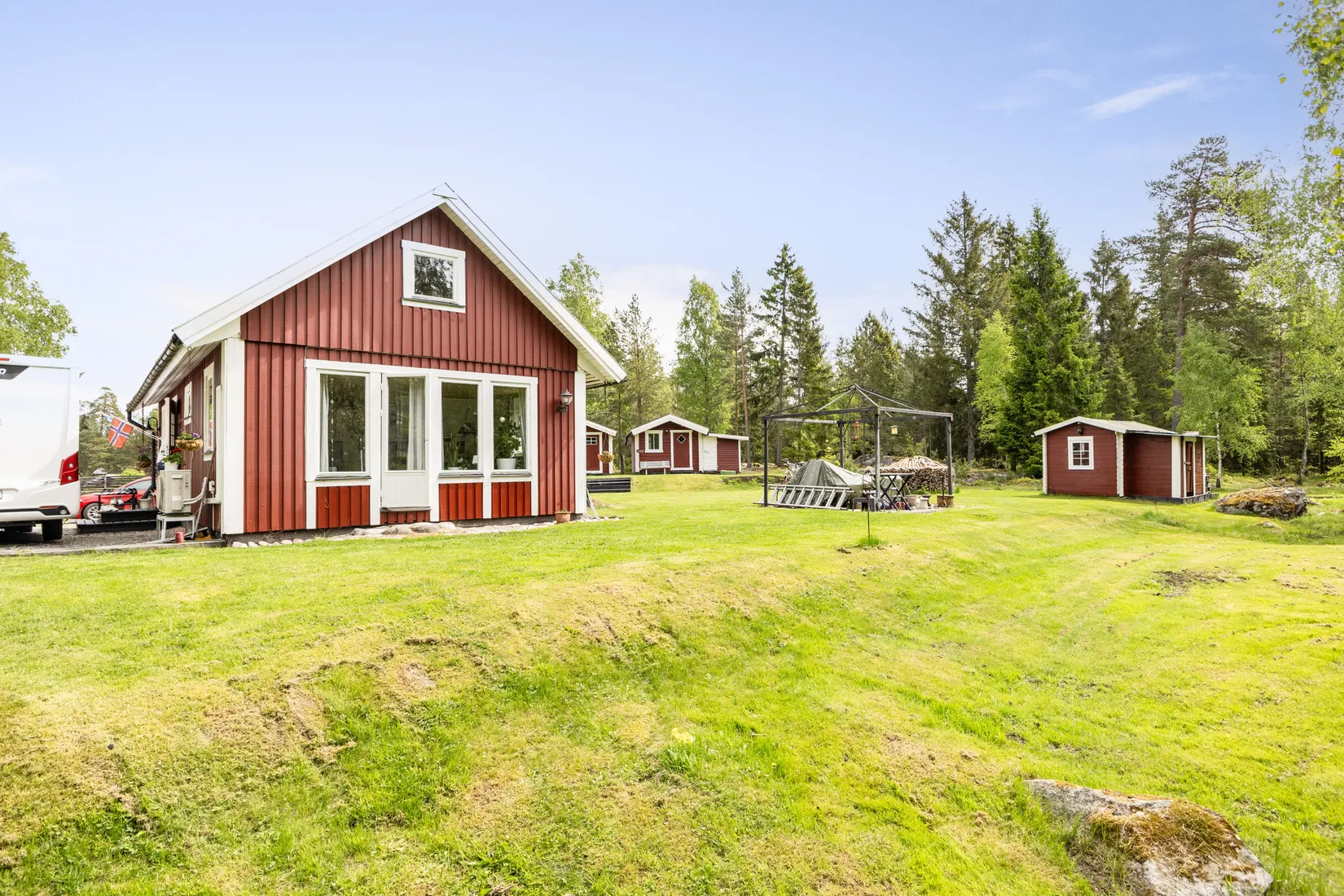 Villa, Koralvägen 2, Skokloster, Håbo