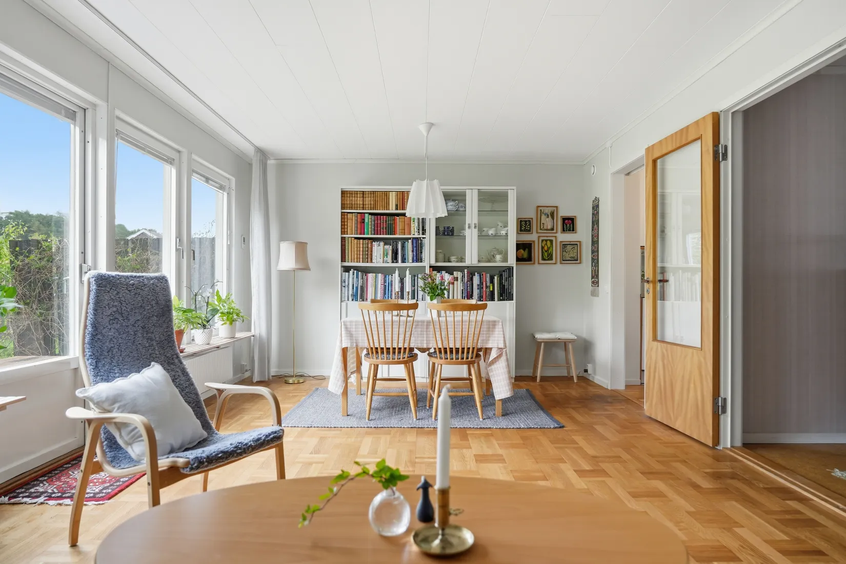 Villa, Radhus, Noreens väg 50, Flogsta, Uppsala