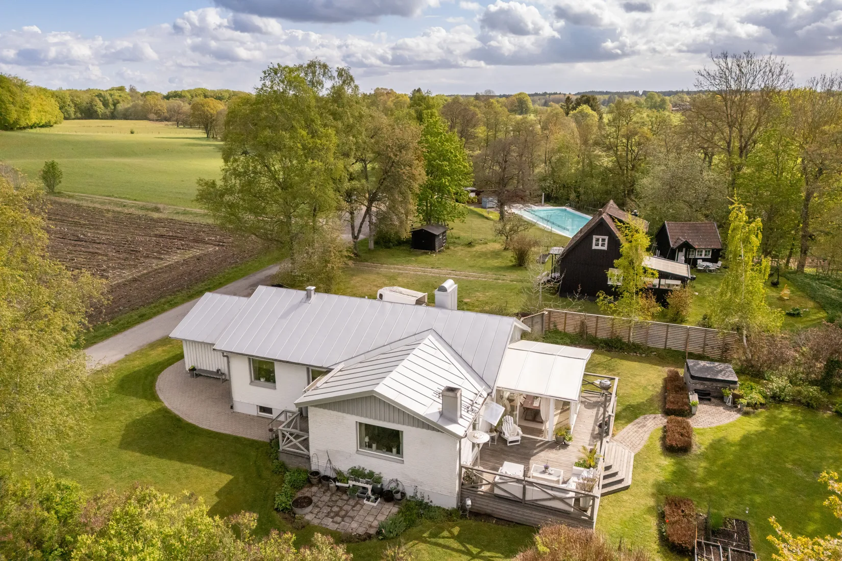 Villa, Skönabäcksvägen 18, Huaröd, Kristianstad