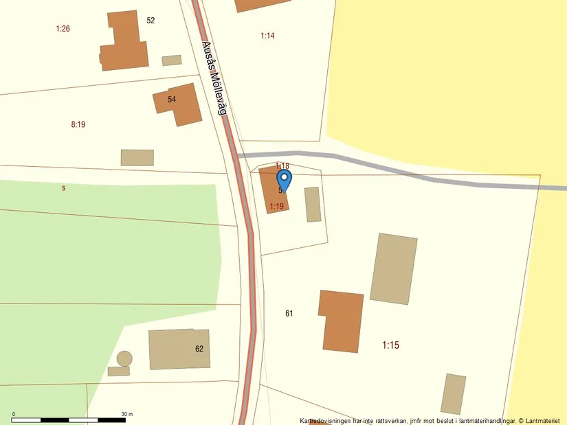 Villa, Ausås mölleväg 57, Ausås, Ängelholm