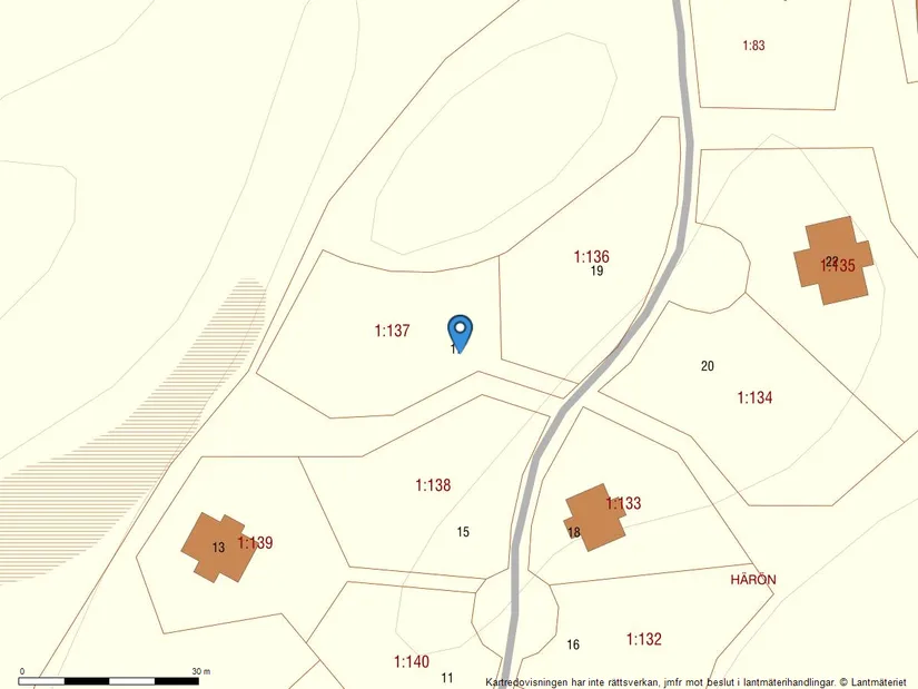 Tomt, Dalbergen 17, Härön, Tjörn