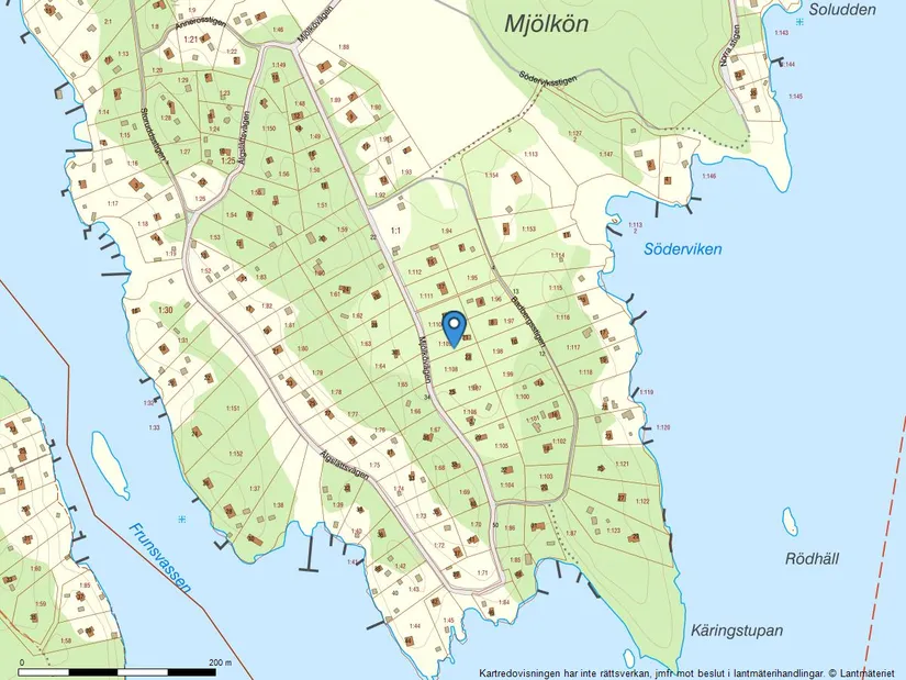 Fritidshus, Mjölkövägen 21, Mjölkö, Österåker