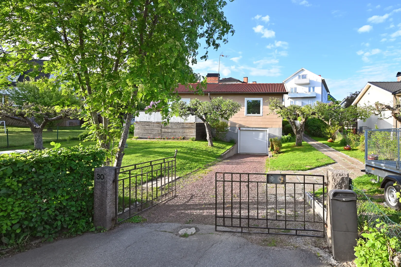 Villa, Gårdsfogdevägen 30, Bromma-Mariehäll, Stockholm