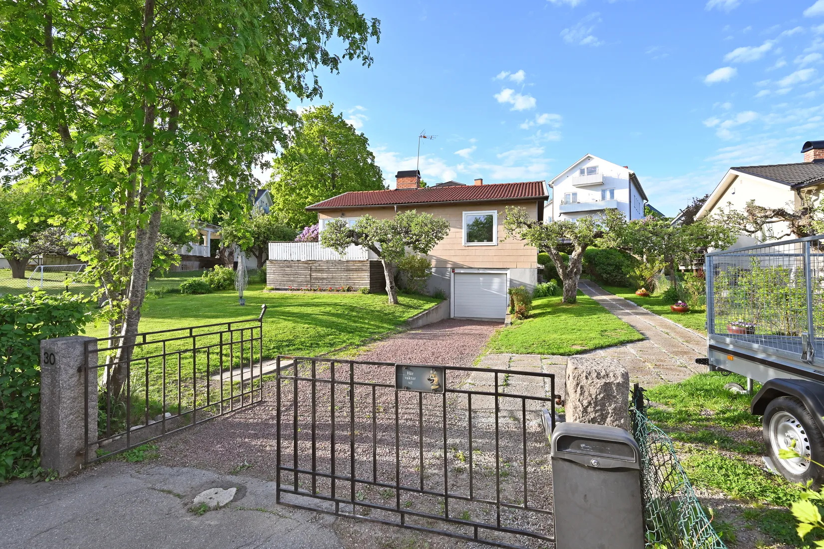 Villa, Gårdsfogdevägen 30, Bromma-Mariehäll, Stockholm