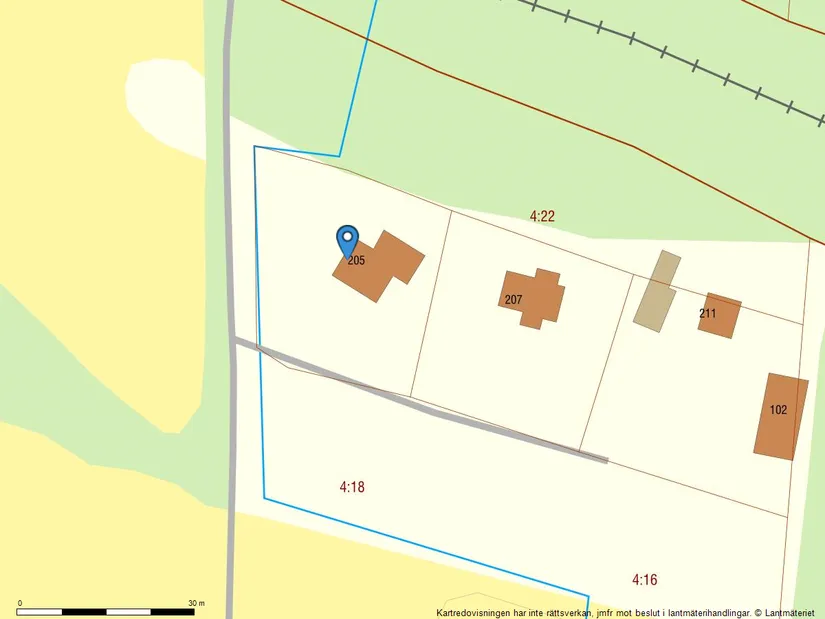 Fritidshus, Snåret 205, Hudiksvall