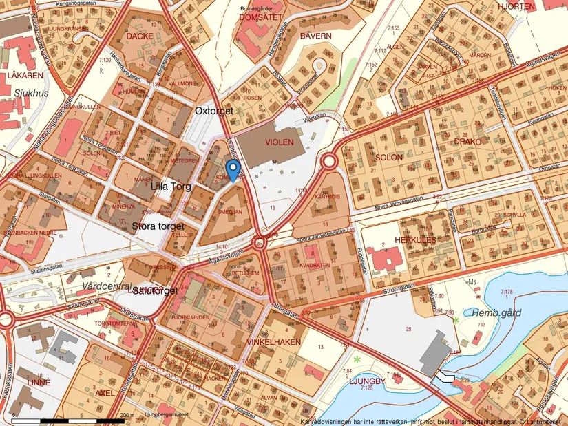Bostadsrätt, Kungsgatan 4A, Centralt, Ljungby