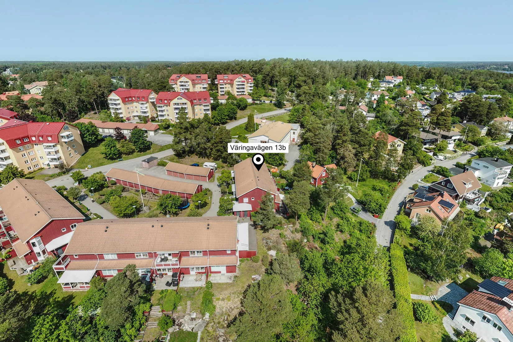Radhus, Väringavägen 13 B, Sigtuna - Harberget, Sigtuna