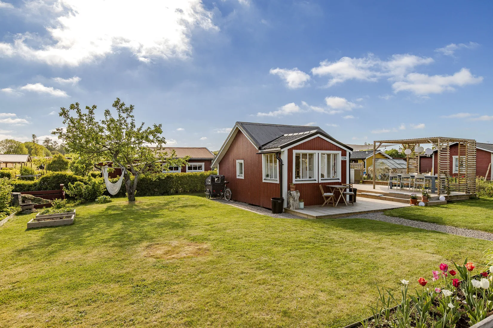 Fritidshus, Klarbärsvägen 239, Emmalunds koloniområde, Linköping