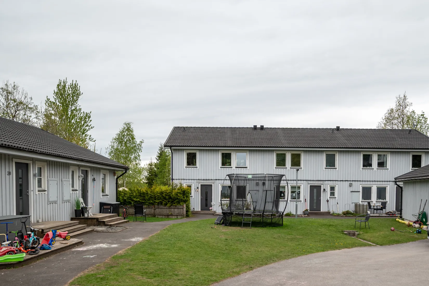 Radhus, Vasshallavägen 5A, Gånghester, Borås
