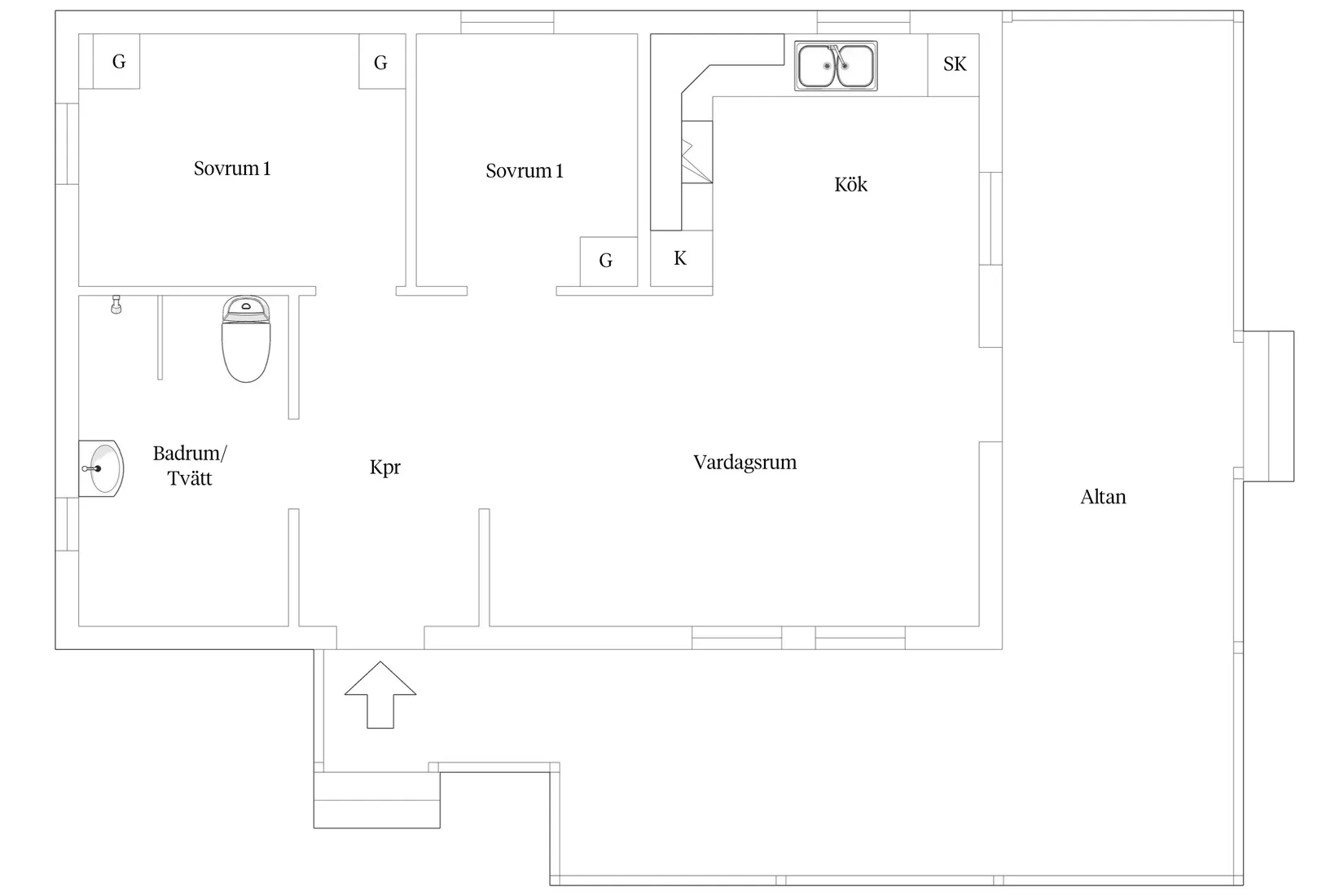 Villa, Vrånga gård 1 (del av), Badelunda, Västerås