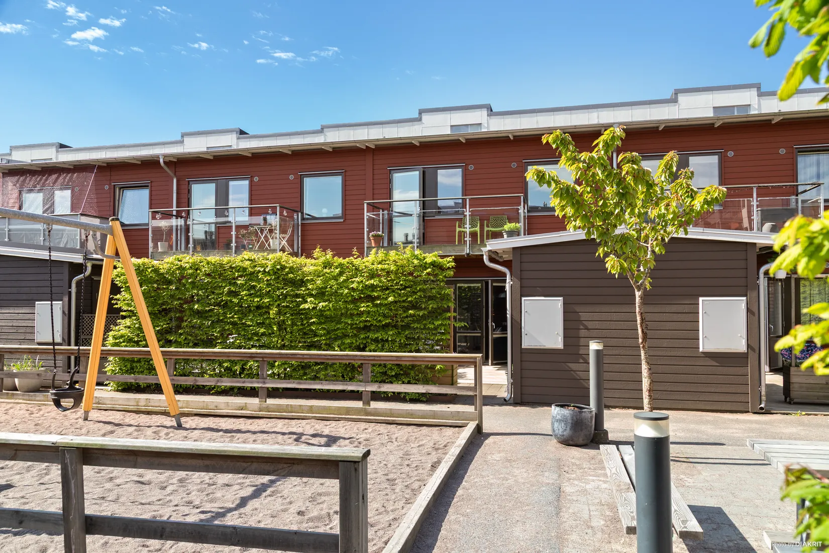 Radhus, Björkrisvägen 10, Björkris, Kungsbacka