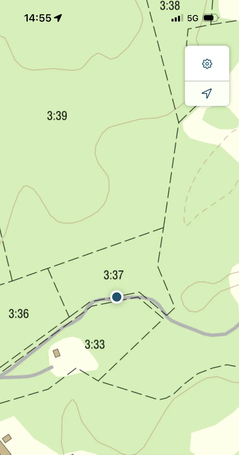 Tomt, Trossängen  181 (OBS! se kordinater), Brattberget, Arboga