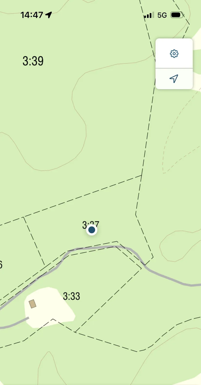 Tomt, Trossängen  181 (OBS! se kordinater), Brattberget, Arboga