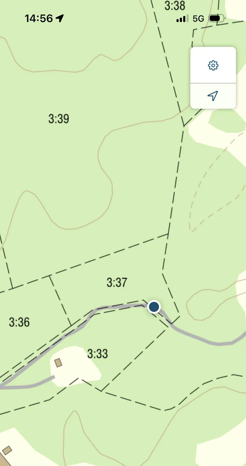 Tomt, Trossängen  181 (OBS! se kordinater), Brattberget, Arboga
