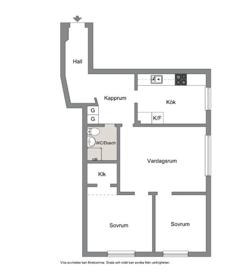 Bostadsrätt, Holmgatan 3, Pantarholmen, Karlskrona