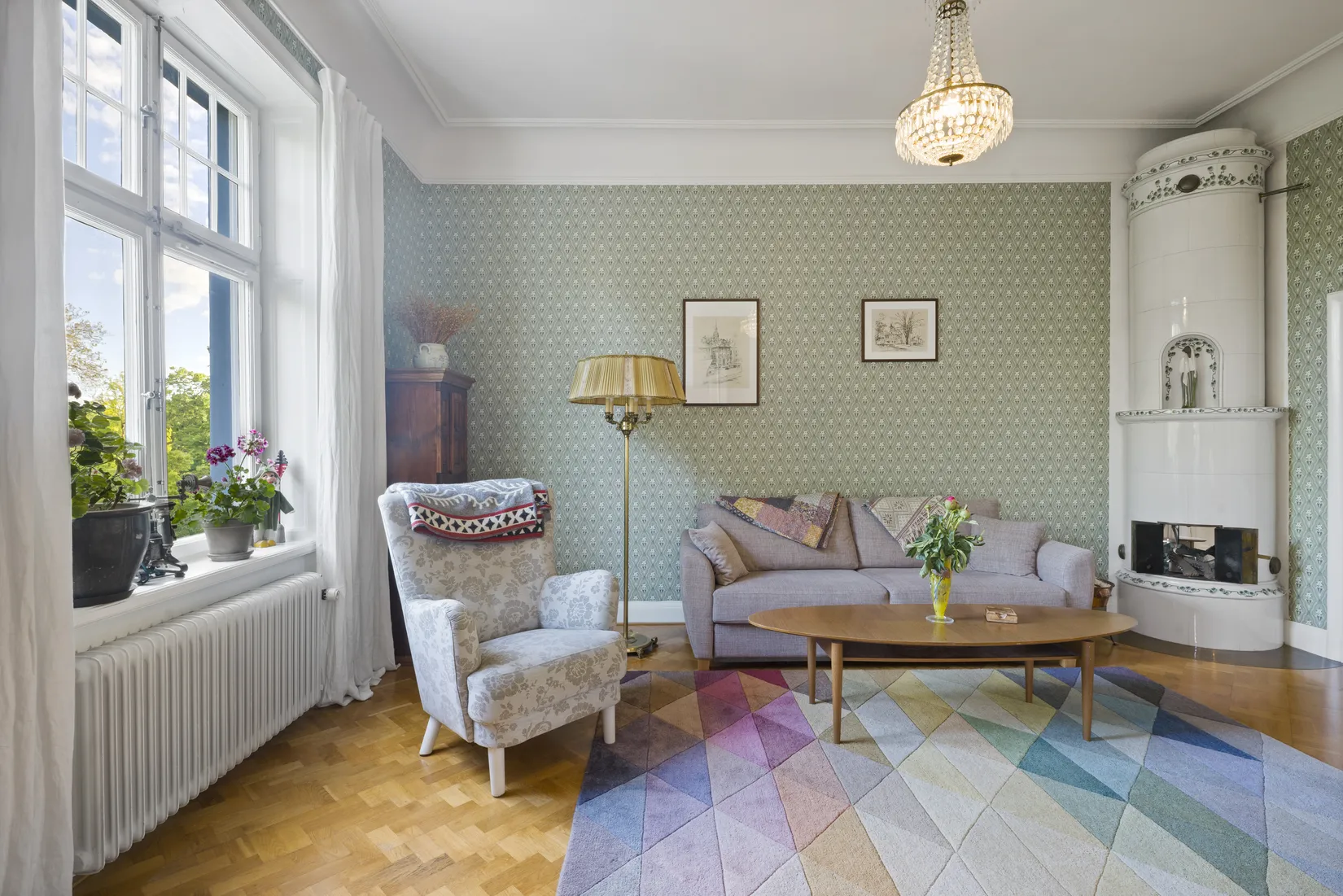 Bostadsrätt, Vasagatan 1A, Främre Luthagen, Uppsala
