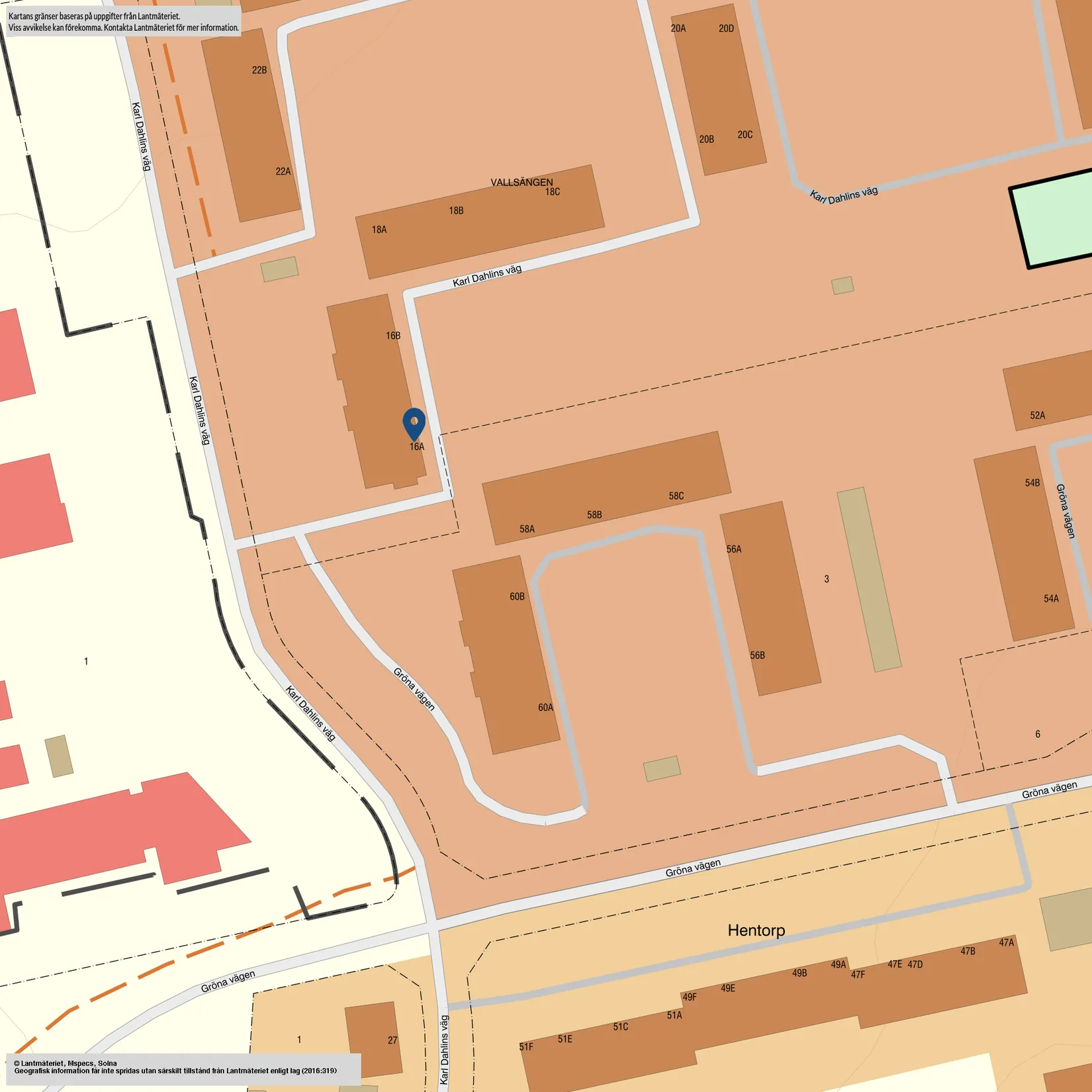 Bostadsrätt, Karl Dahlins väg 16A, Hentorp, Skövde