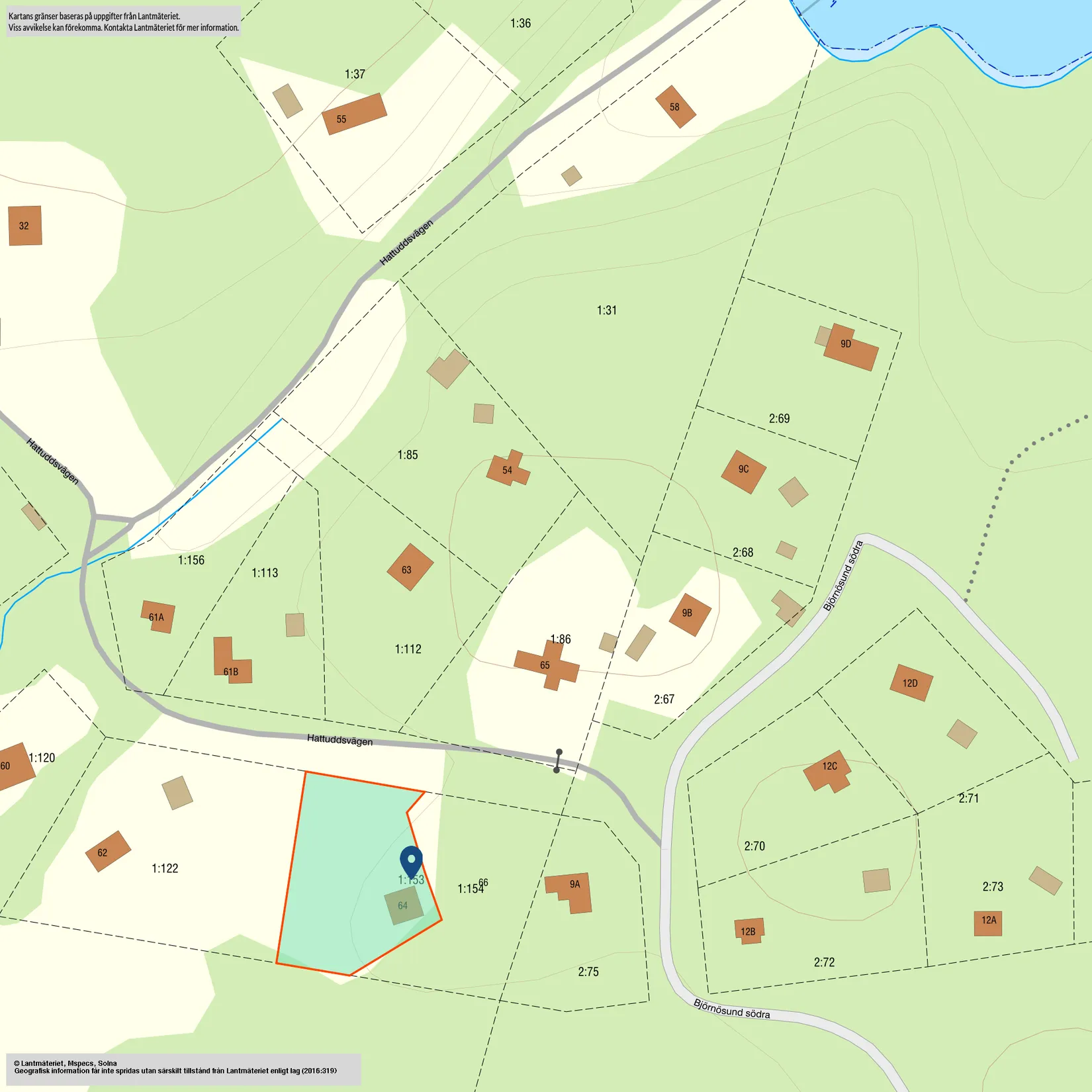 Fritidshus, Hattuddsvägen 64, Frötuna - Björknäs, Norrtälje