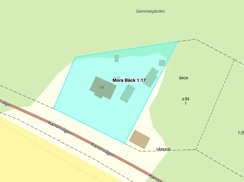 Villa, Kanonvägen 176, Heden, Mora